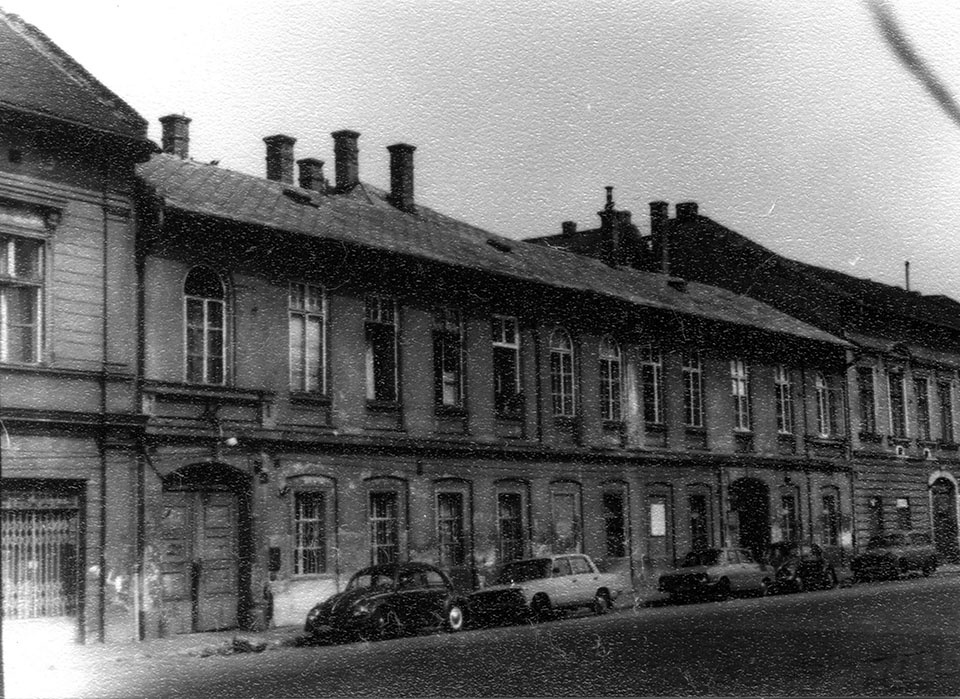 Óbudai utcáról készített felvétel (Óbudai Múzeum CC BY-NC-SA)