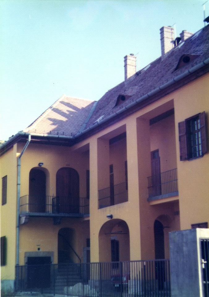 Lakóház belső udvaráról készített felvétel (Óbudai Múzeum CC BY-NC-SA)