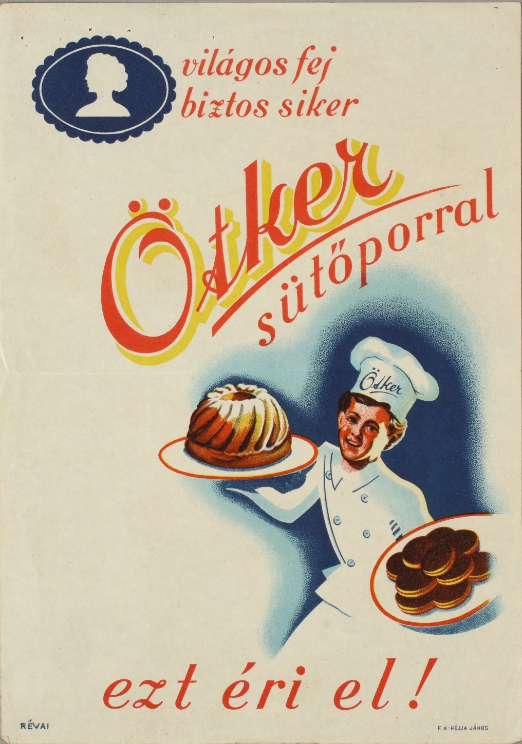 Dr. Oetker kisplakát (Magyar Kereskedelmi és Vendéglátóipari Múzeum CC BY-NC-SA)