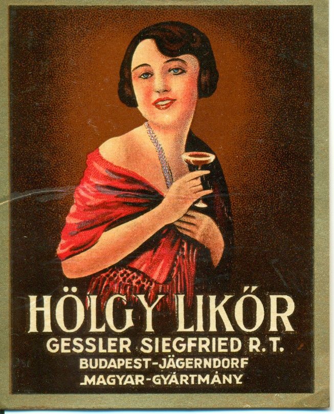 Hölgy Likőr (Magyar Kereskedelmi és Vendéglátóipari Múzeum CC BY-NC-SA)