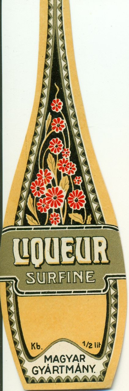 Liqueur Superfine (Magyar Kereskedelmi és Vendéglátóipari Múzeum CC BY-NC-SA)