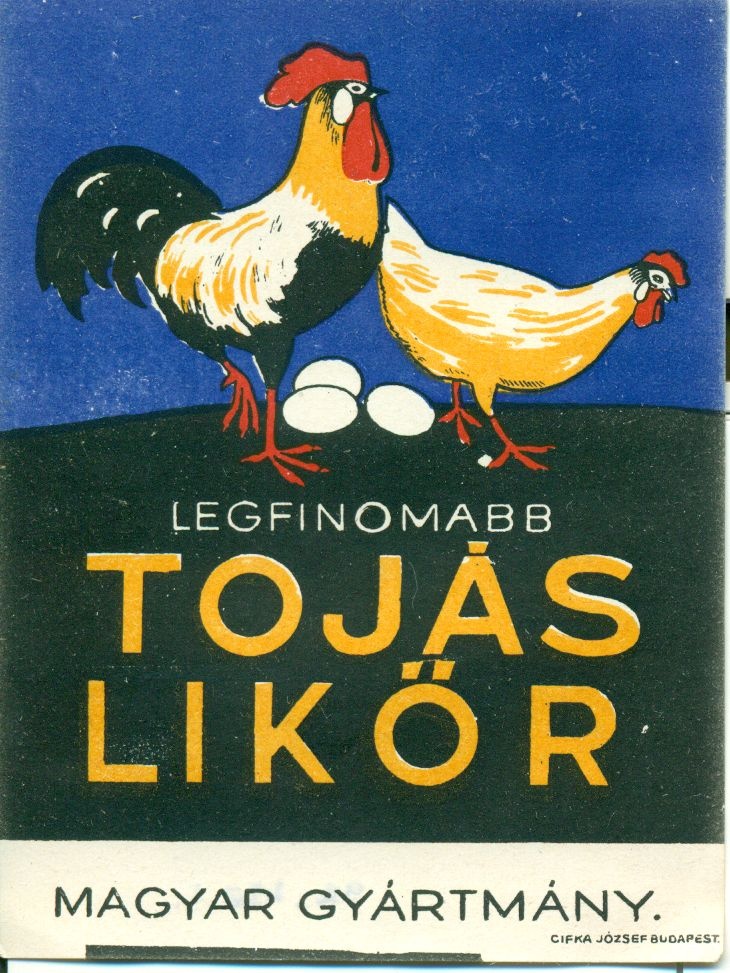 Tojás Likőr (Magyar Kereskedelmi és Vendéglátóipari Múzeum CC BY-NC-SA)