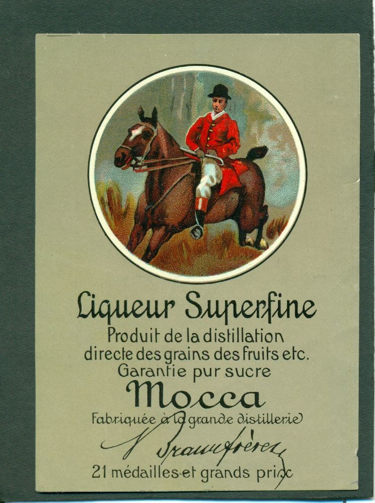 Liqueur Superfine Mocca (Magyar Kereskedelmi és Vendéglátóipari Múzeum CC BY-NC-SA)