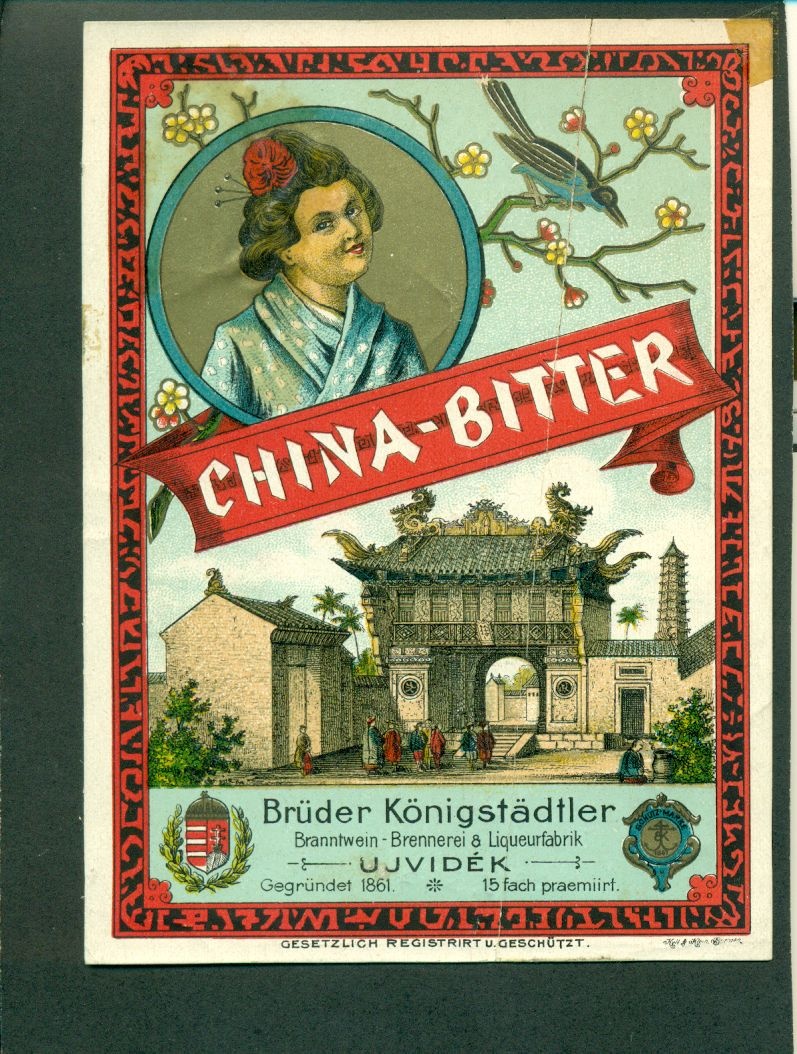 China Bitter (Magyar Kereskedelmi és Vendéglátóipari Múzeum CC BY-NC-SA)