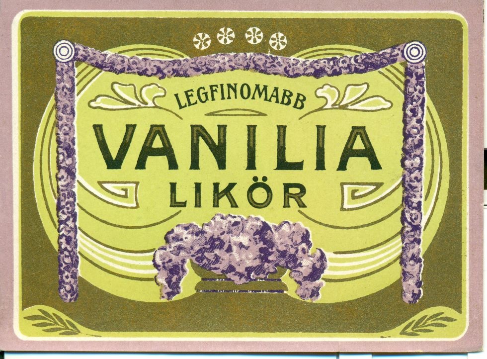 Vanilia Likőr (Magyar Kereskedelmi és Vendéglátóipari Múzeum CC BY-NC-SA)