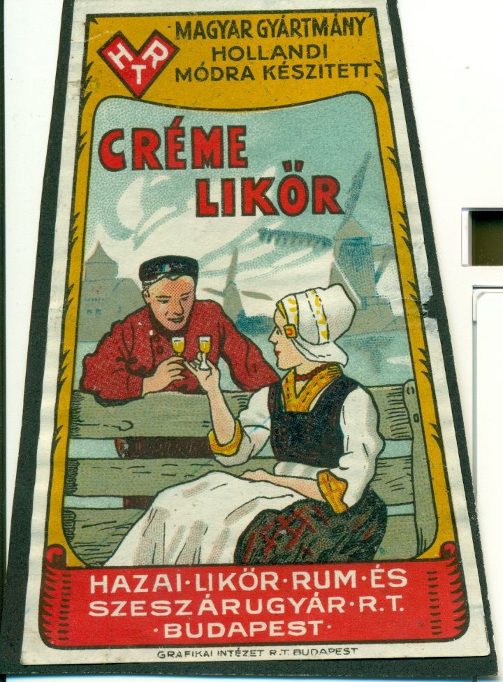 Créme Likőr (Magyar Kereskedelmi és Vendéglátóipari Múzeum CC BY-NC-SA)