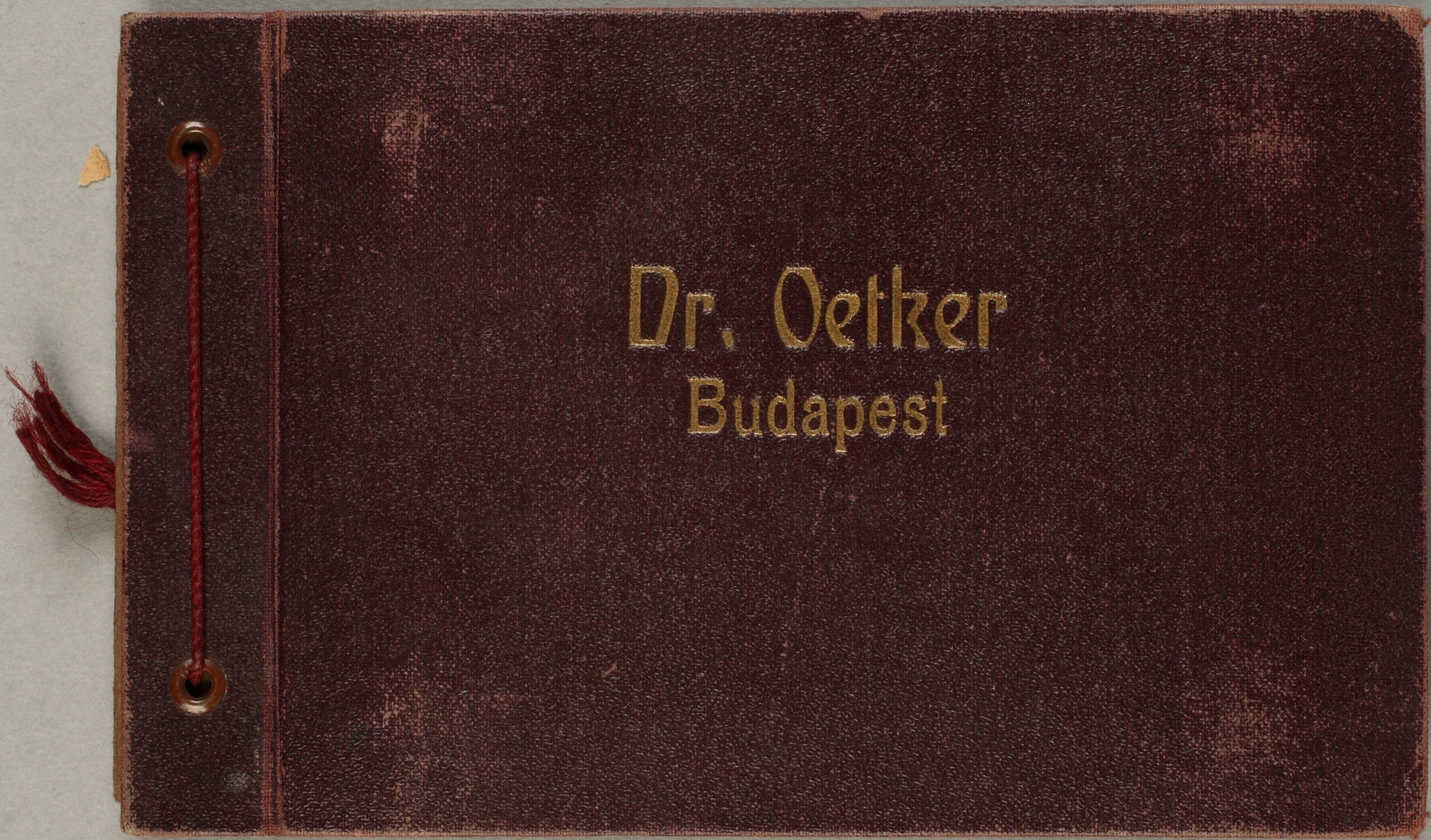 Dr. Oetker Budapest fényképalbum (Magyar Kereskedelmi és Vendéglátóipari Múzeum CC BY-NC-SA)