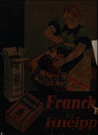 Franck és Kneipp kávépótlók reklámtábla
