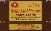 Dr. Oetker krémpudingpor doboz