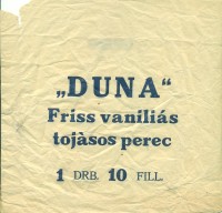 Vaníliás karika csomagolóanyag