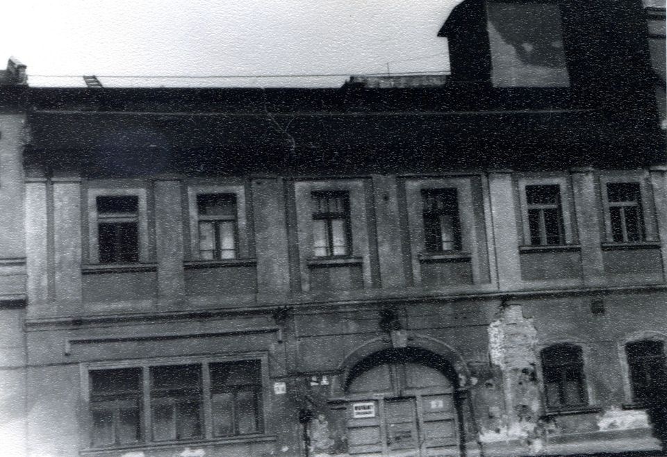 A Goldberger gyárépület utcafronti homlokzata (Óbudai Múzeum CC BY-NC-SA)