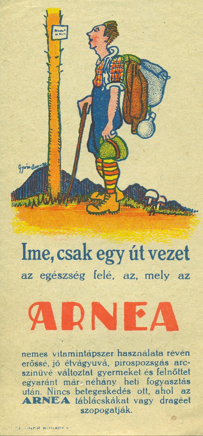 Arnea (Magyar Kereskedelmi és Vendéglátóipari Múzeum CC BY-NC-SA)