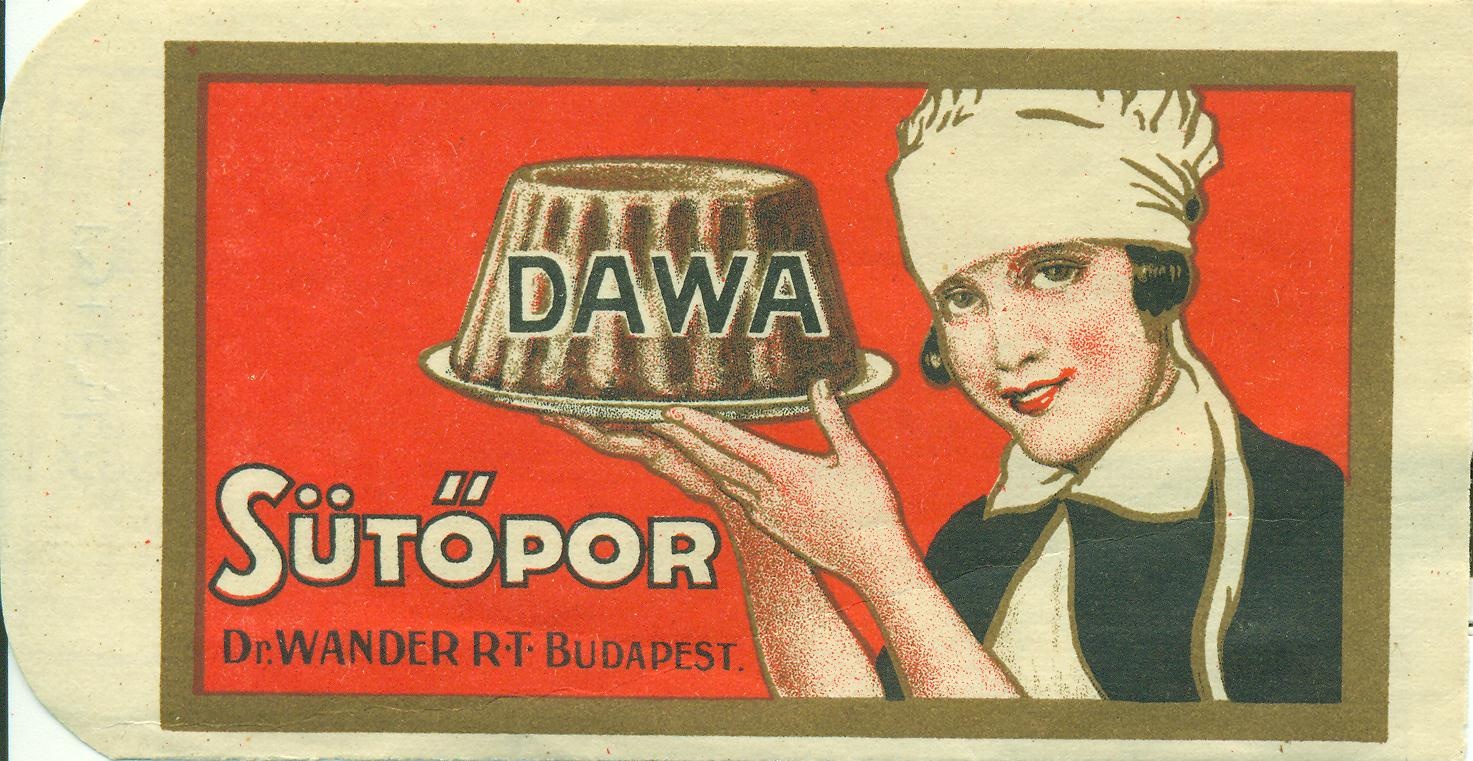 DAWA (Magyar Kereskedelmi és Vendéglátóipari Múzeum CC BY-NC-SA)