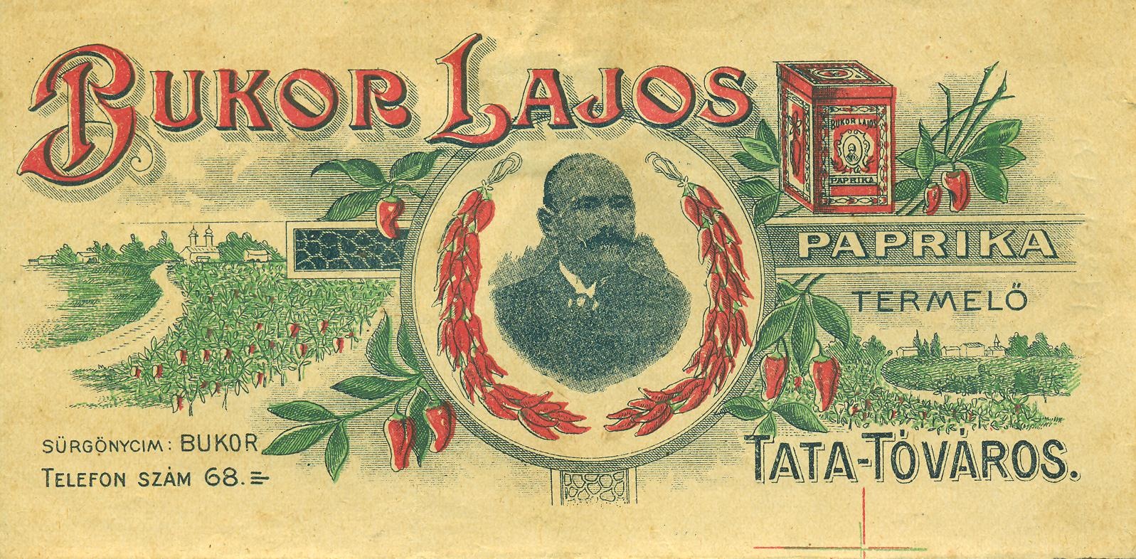 Bukor Lajos paprika termelő (Magyar Kereskedelmi és Vendéglátóipari Múzeum CC BY-NC-SA)
