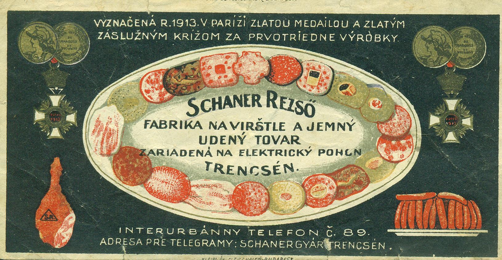 Schaner Rezső (Magyar Kereskedelmi és Vendéglátóipari Múzeum CC BY-NC-SA)