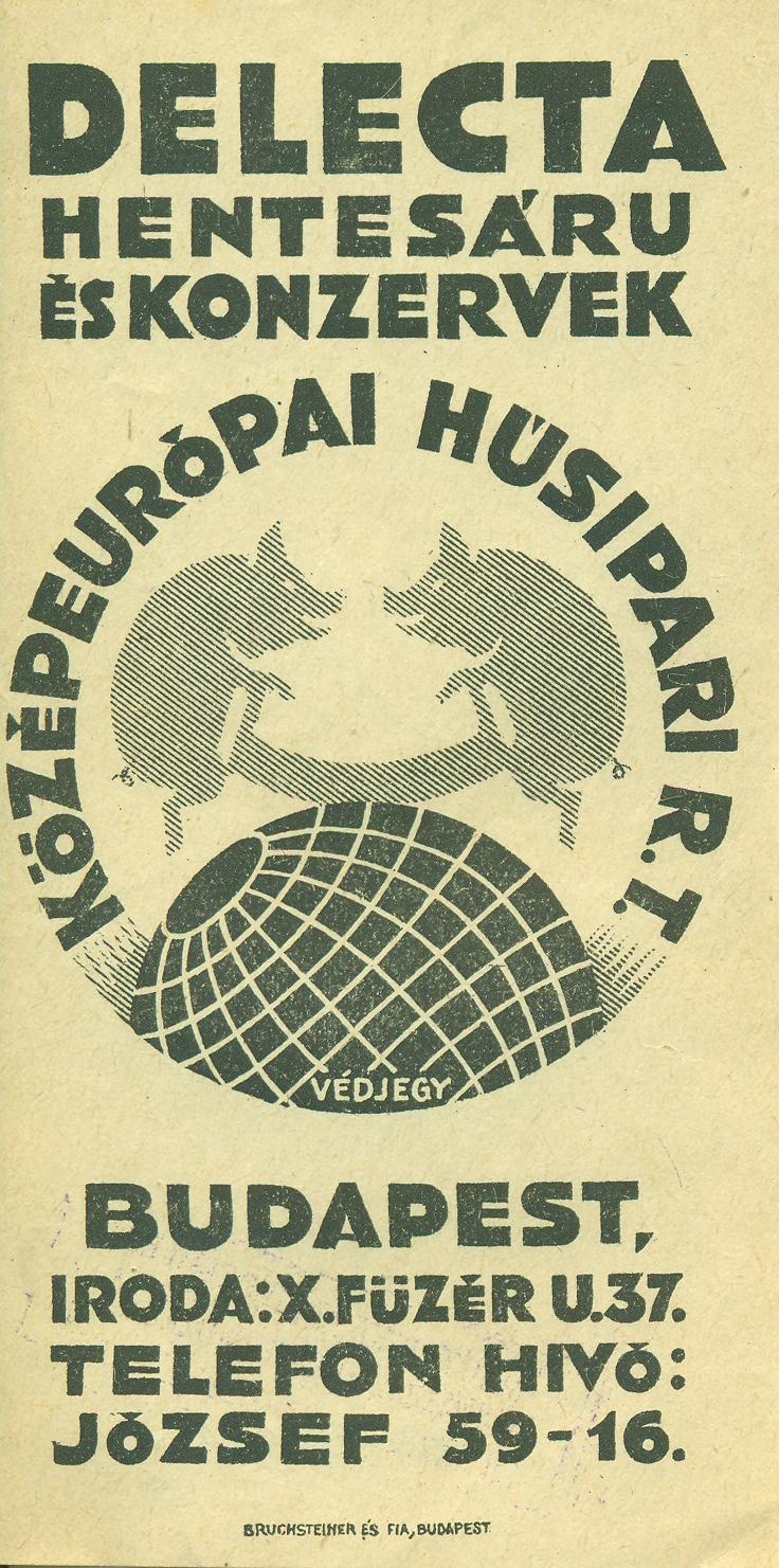 Delecta Hentesáru és Konzervek (Magyar Kereskedelmi és Vendéglátóipari Múzeum CC BY-NC-SA)