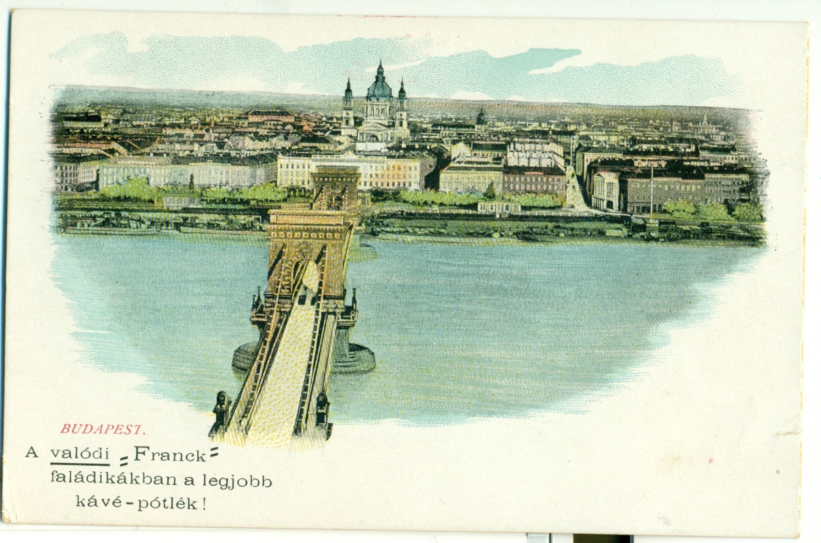 Budapest látképe (Magyar Kereskedelmi és Vendéglátóipari Múzeum CC BY-NC-SA)