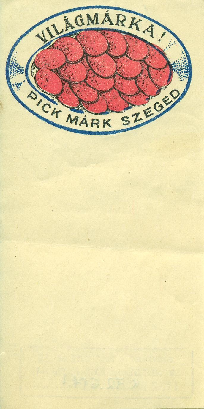 Pick Márk Szeged (Magyar Kereskedelmi és Vendéglátóipari Múzeum CC BY-NC-SA)