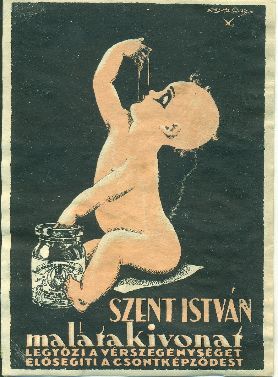 Szent István Malátakivonat (Magyar Kereskedelmi és Vendéglátóipari Múzeum CC BY-NC-SA)