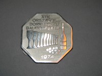 XIV. Országos Borverseny Balatonfüred emlékérme, 1974