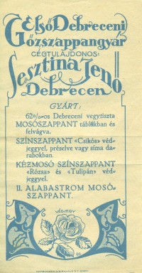Első Debreceni Gőzszappangyár
