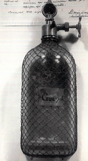 GUVI önműködő gázzal oltó (Katasztrófavédelem Központi Múzeuma CC BY-NC-SA)