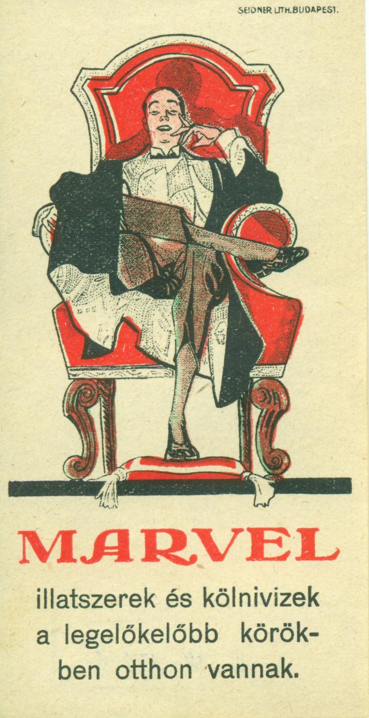 Marvel illatszerek, kölnivizek (Magyar Kereskedelmi és Vendéglátóipari Múzeum CC BY-NC-SA)