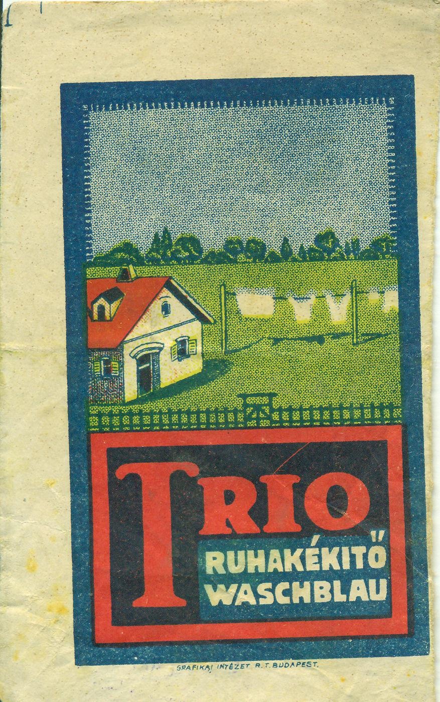 Trio ruhakékítő (Magyar Kereskedelmi és Vendéglátóipari Múzeum CC BY-NC-SA)