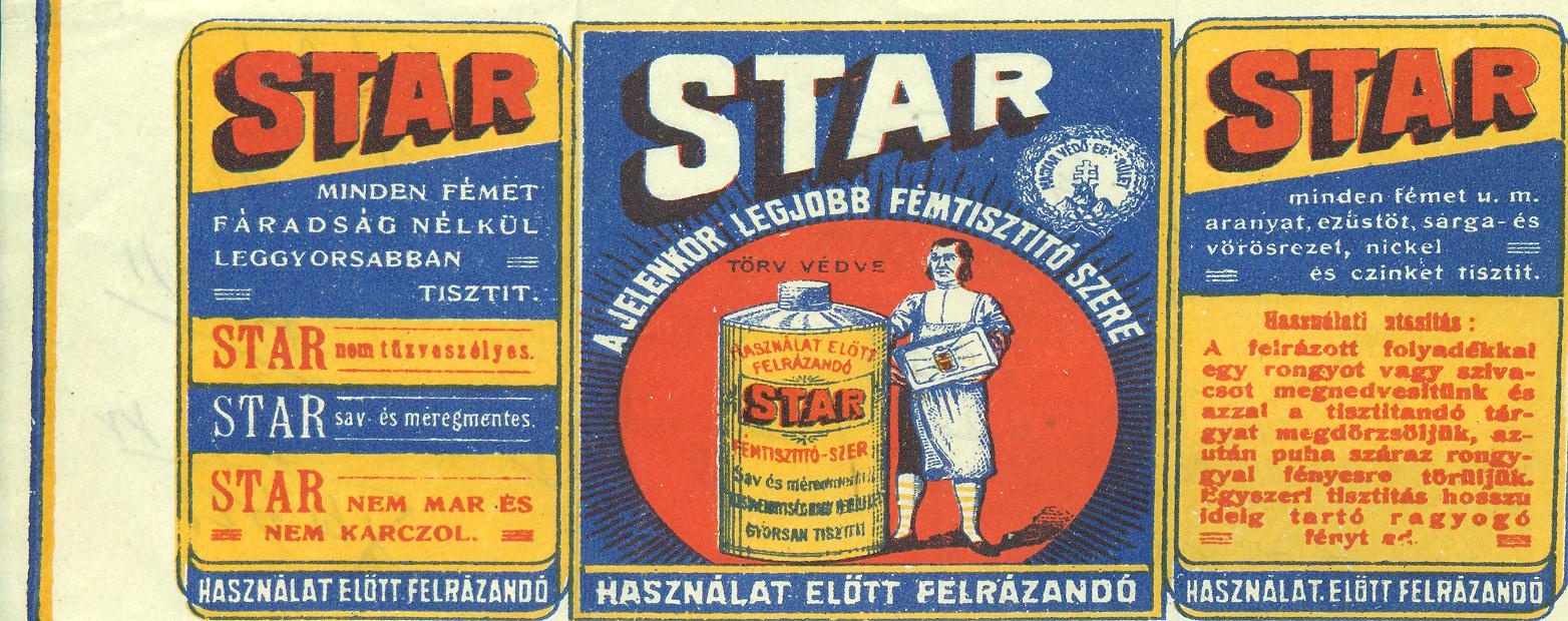 Star fémtisztító (Magyar Kereskedelmi és Vendéglátóipari Múzeum CC BY-NC-SA)