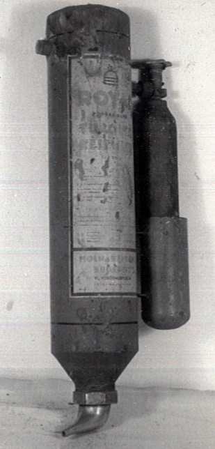 ROYAL porral oltó (Katasztrófavédelem Központi Múzeuma CC BY-NC-SA)