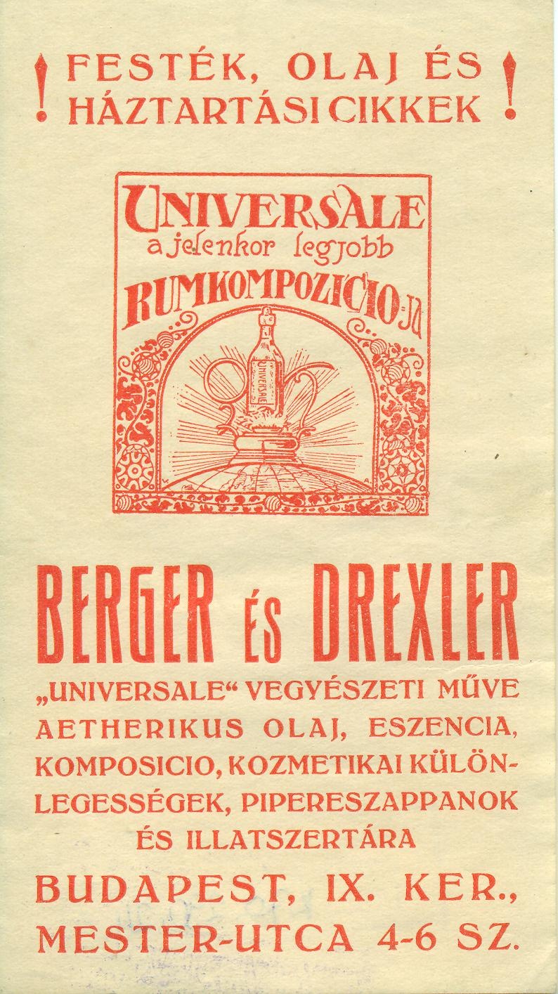 Universale Rumkompozíció (Magyar Kereskedelmi és Vendéglátóipari Múzeum CC BY-NC-SA)