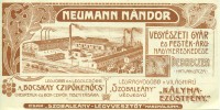 Neumann Nándor Vegyészeti Gyár és Festék-áru Nagykereskedése