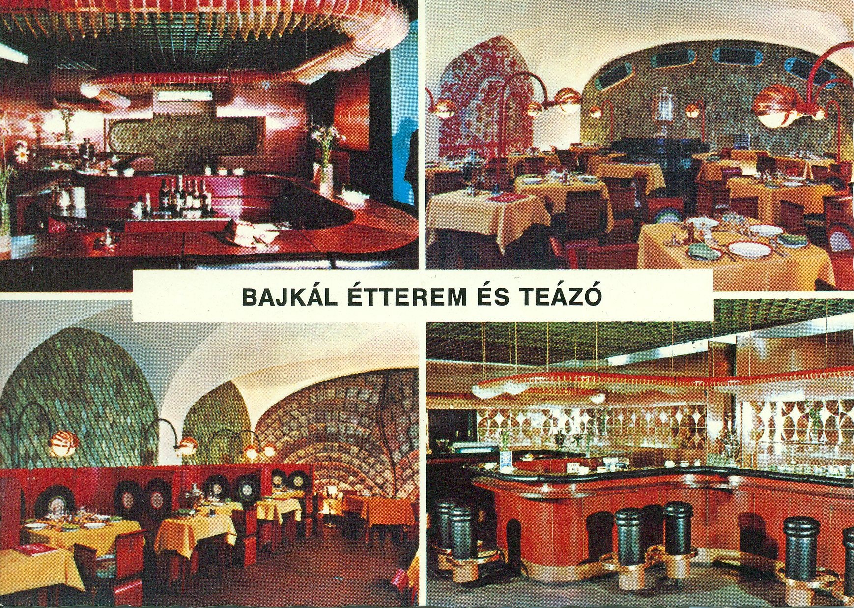 Bajkál étterem és teázó (Magyar Kereskedelmi és Vendéglátóipari Múzeum CC BY-NC-SA)