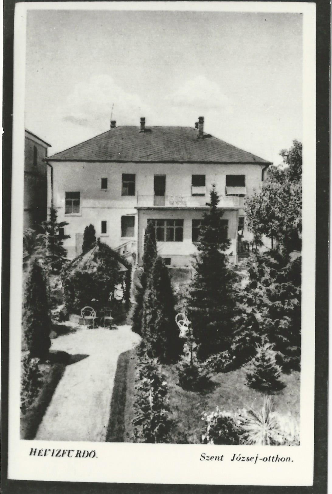 Szent József-otthon (Magyar Kereskedelmi és Vendéglátóipari Múzeum CC BY-NC-SA)