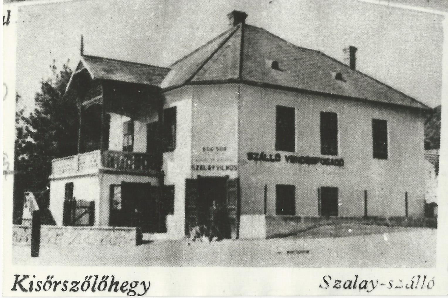 Szalay szálló (Magyar Kereskedelmi és Vendéglátóipari Múzeum CC BY-NC-SA)