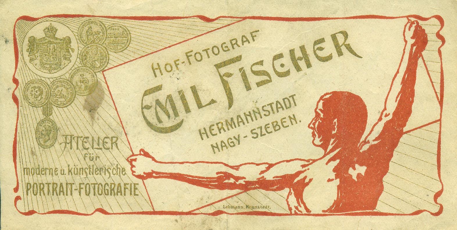 Emil Fischer NAGY-SZEBEN HOF-FOTOGRAF (Magyar Kereskedelmi és Vendéglátóipari Múzeum CC BY-NC-SA)