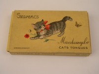Szerencsi Macskanyelves desszertes doboz