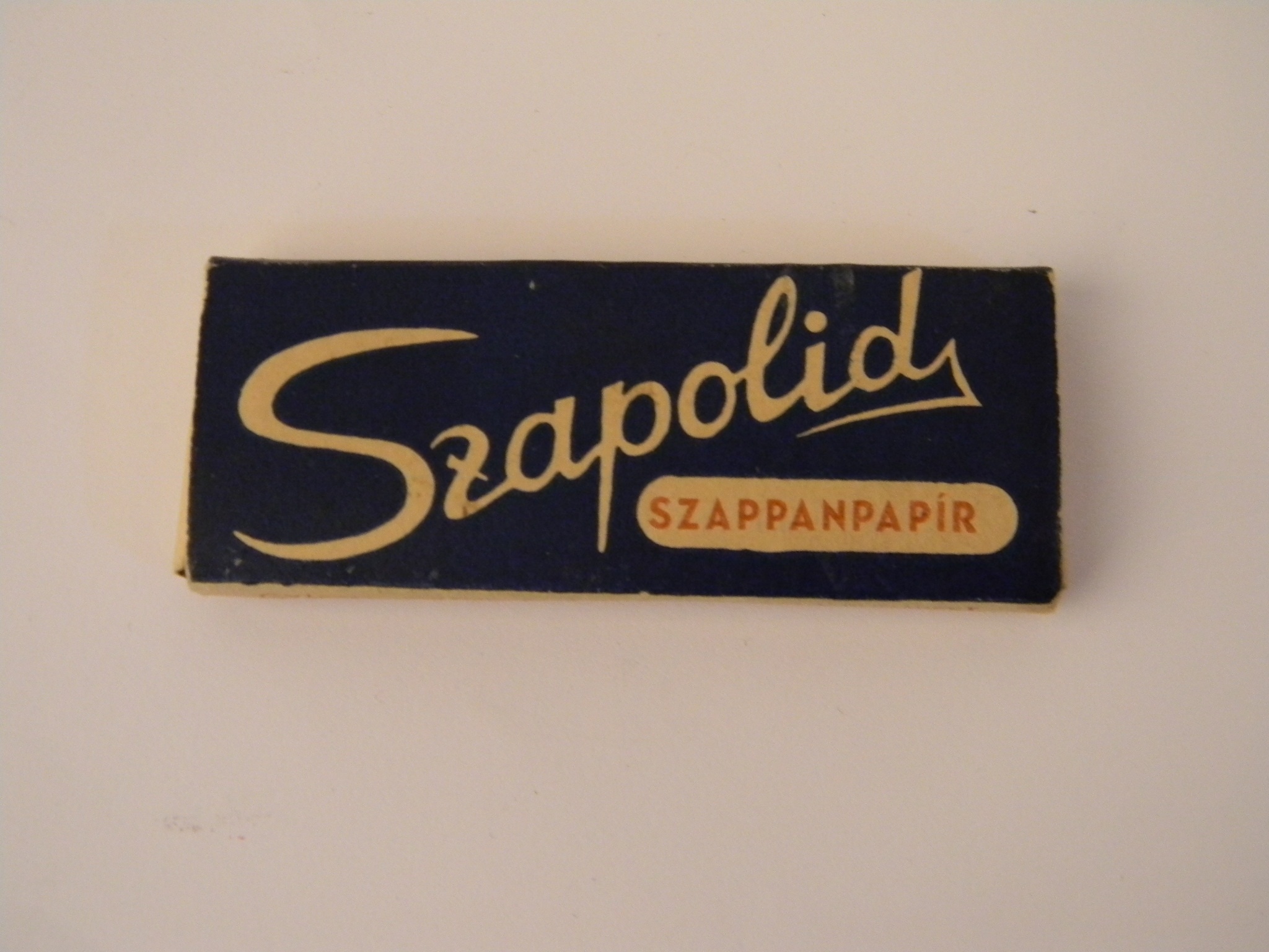 Szapolid szappanpapír (Magyar Kereskedelmi és Vendéglátóipari Múzeum CC BY-NC-SA)
