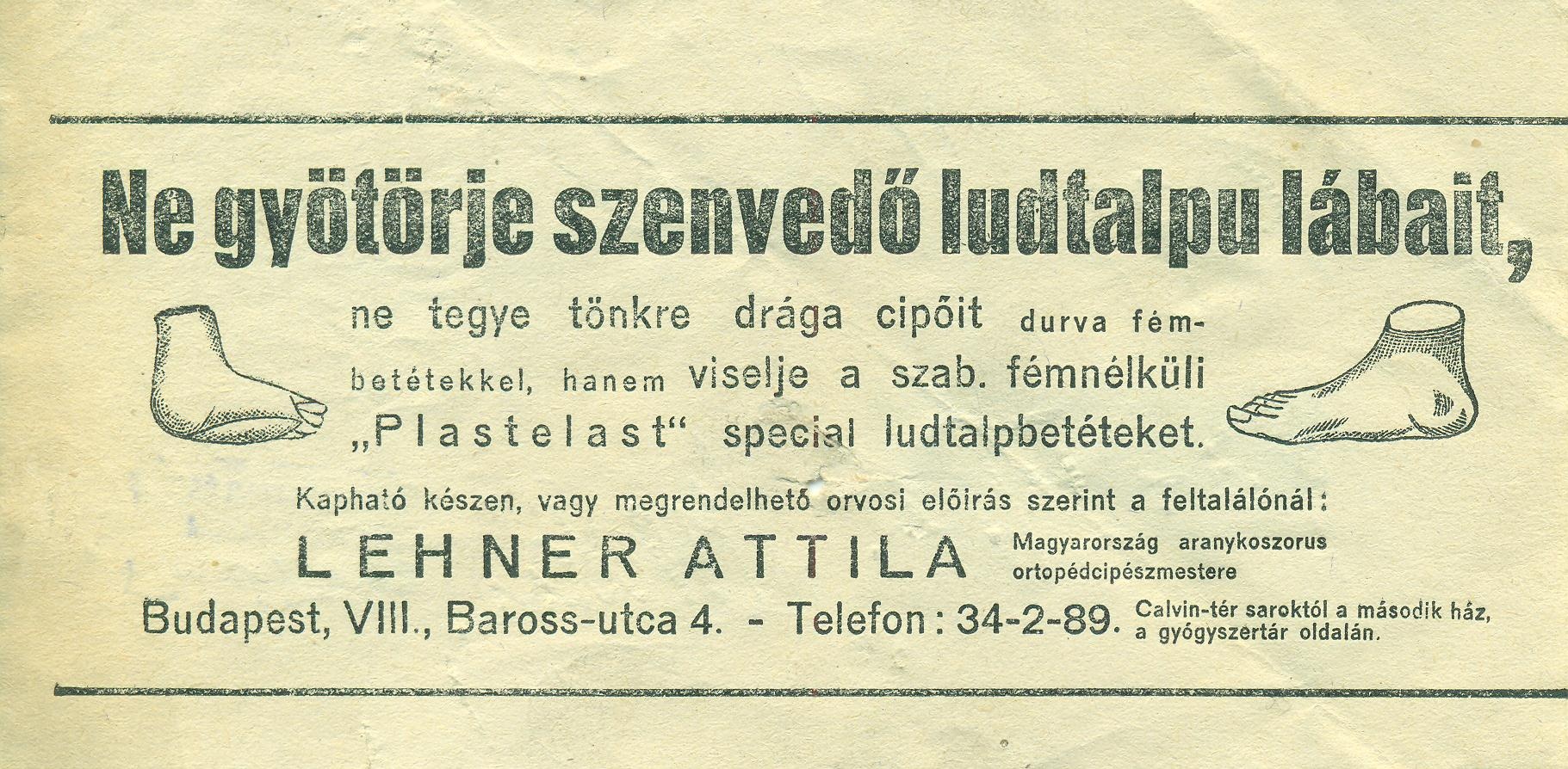 LEHNER ATTILA Magyarország aranykoszorus ortopédcipészmestere (Magyar Kereskedelmi és Vendéglátóipari Múzeum CC BY-NC-SA)