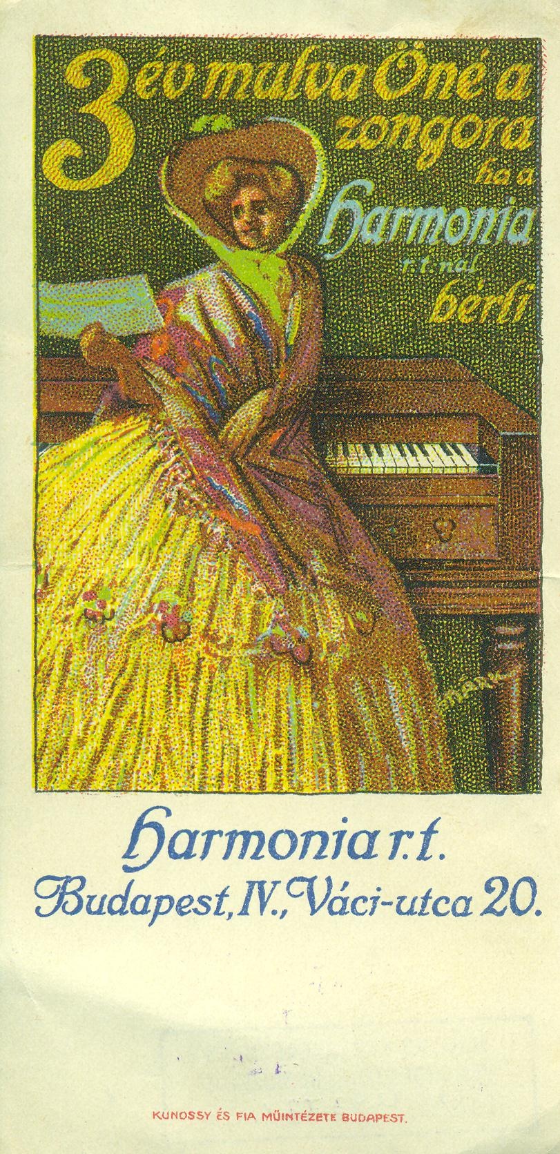 harmonia r.t. (Magyar Kereskedelmi és Vendéglátóipari Múzeum CC BY-NC-SA)