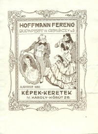 HOFFMANN FERENCZ KÉPEK-KERETEK