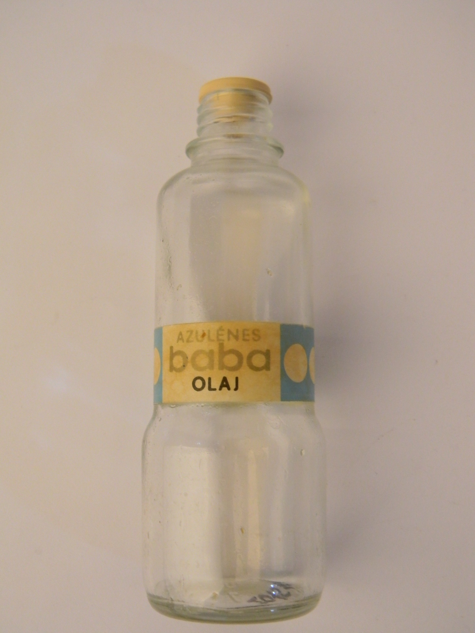 Babaolajos üveg (Magyar Kereskedelmi és Vendéglátóipari Múzeum CC BY-NC-SA)