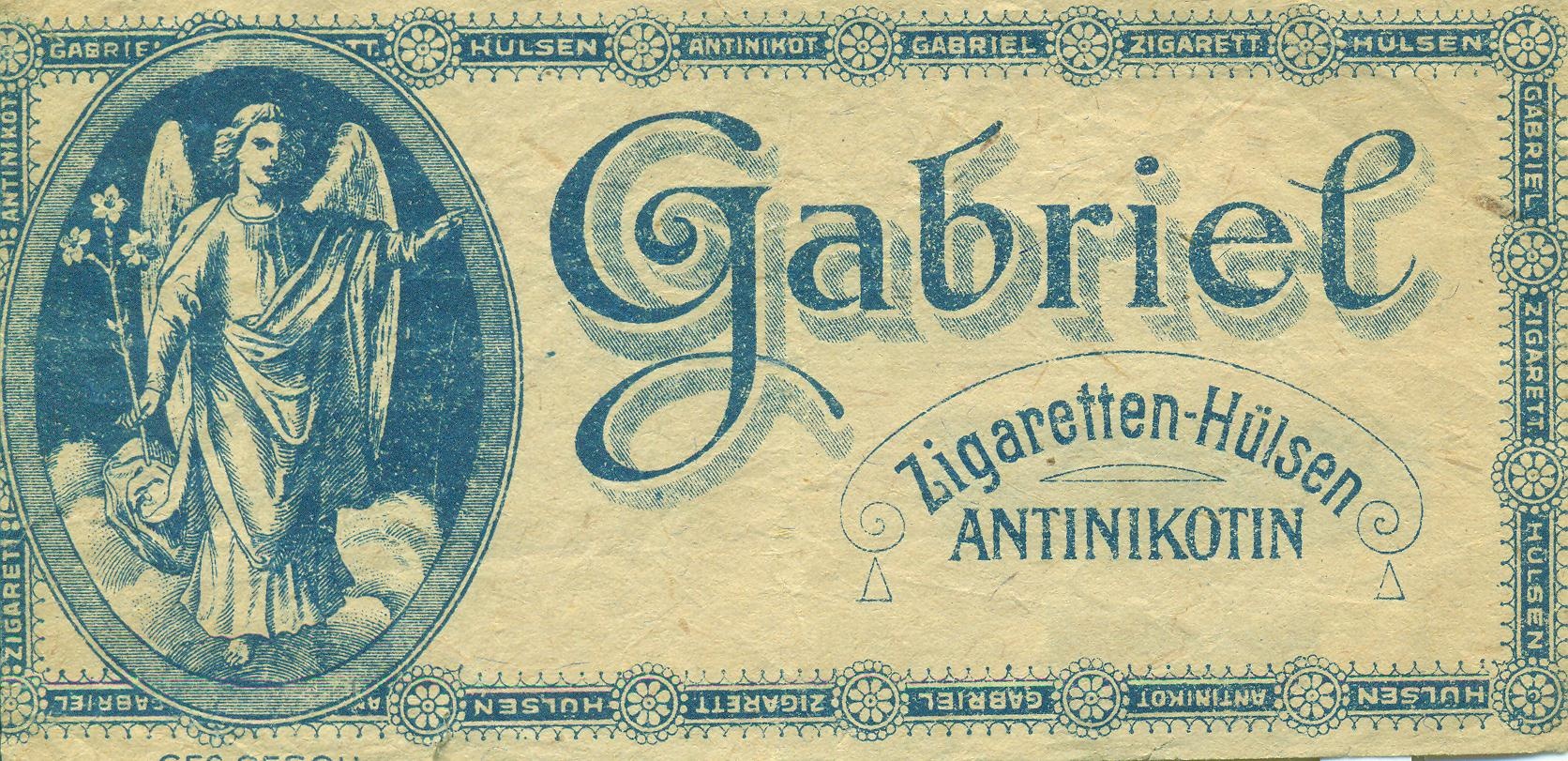 Gabriel Zigaretten-Hülsen ANTINIKOTIN (Magyar Kereskedelmi és Vendéglátóipari Múzeum CC BY-NC-SA)