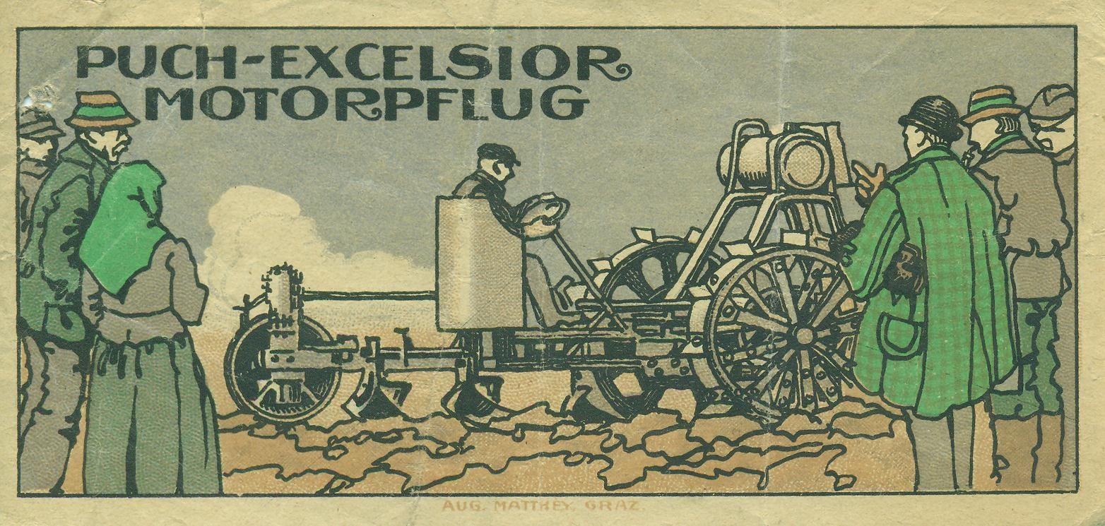 PUCH - EXCELSIOR MOTORPFLUG (Magyar Kereskedelmi és Vendéglátóipari Múzeum CC BY-NC-SA)