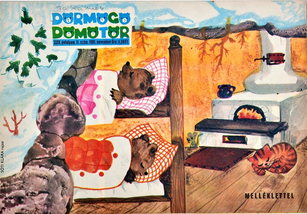 Mesekönyv: Dörmögő Dömötör (1981. november) (Óbudai Múzeum CC BY-NC-SA)