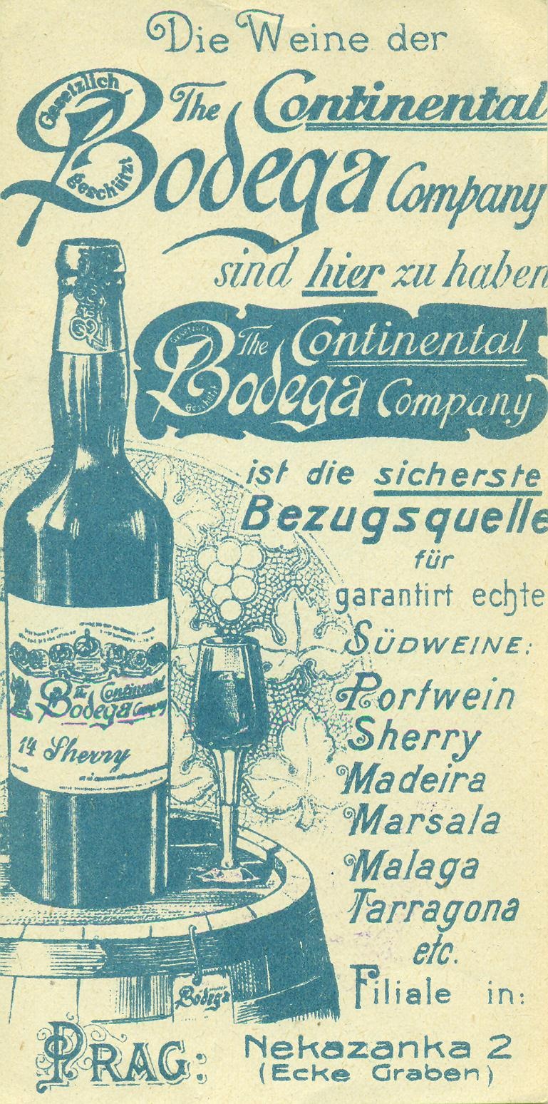 Continental Bodega Company (Magyar Kereskedelmi és Vendéglátóipari Múzeum CC BY-NC-SA)