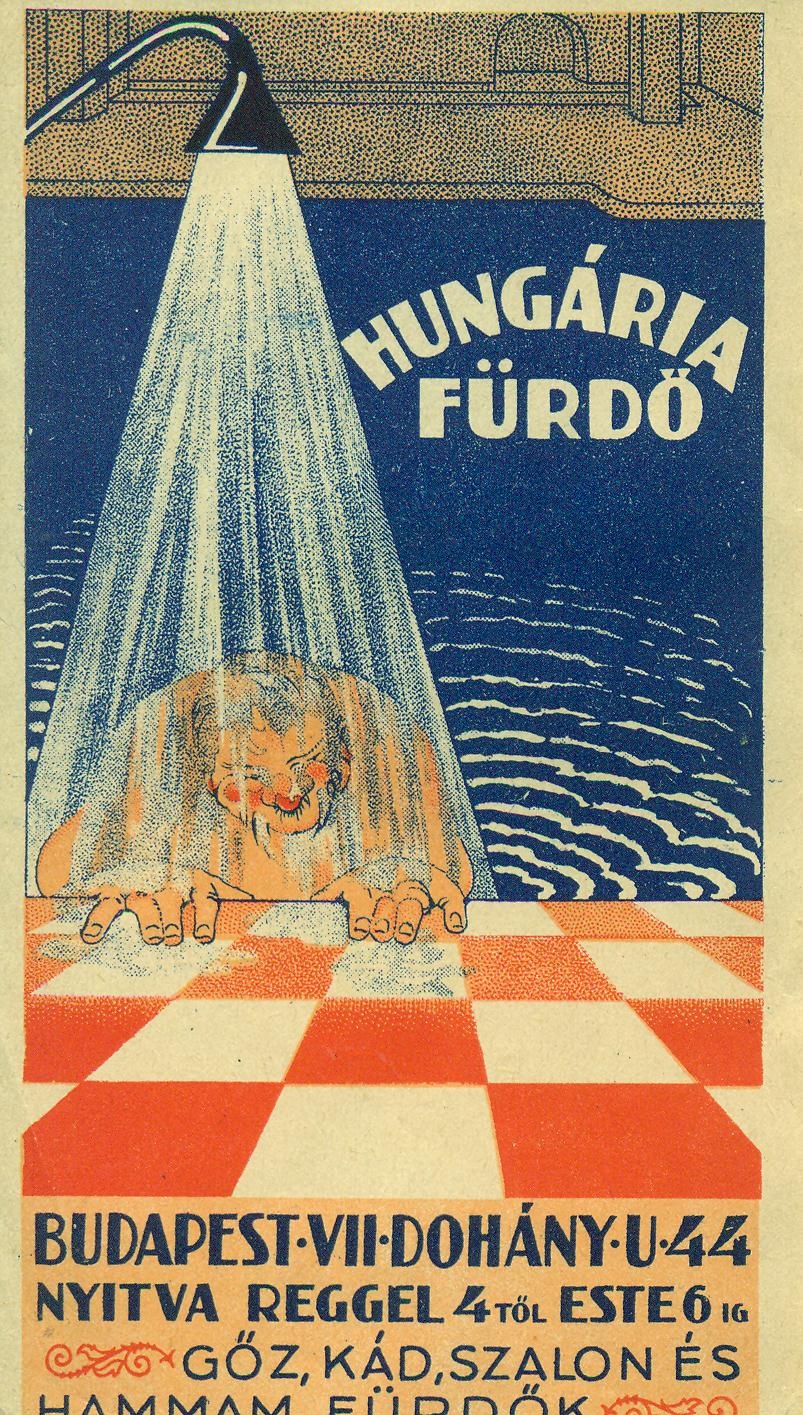 HUNGÁRIA FÜRDŐ (Magyar Kereskedelmi és Vendéglátóipari Múzeum CC BY-NC-SA)
