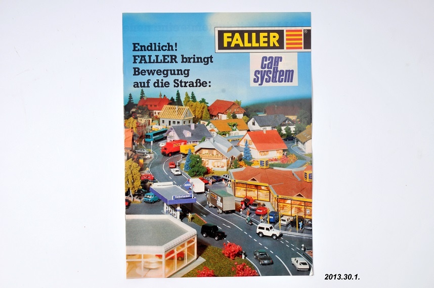 Faller játékkatalógus (Óbudai Múzeum CC BY-NC-SA)