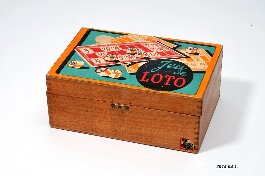 Lottó játék, francia (Óbudai Múzeum CC BY-NC-SA)