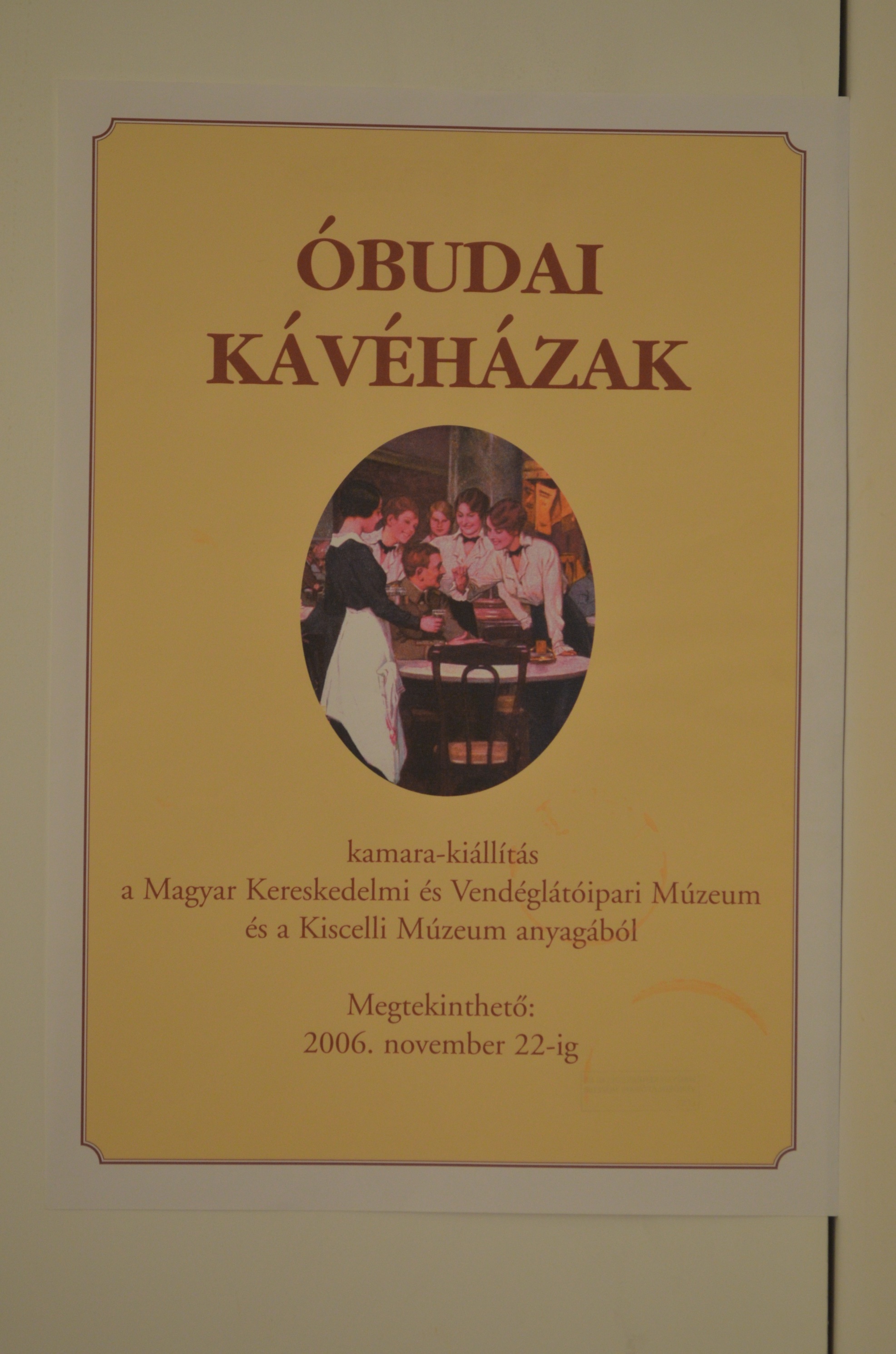 Plakát (Magyar Kereskedelmi és Vendéglátóipari Múzeum CC BY-NC-SA)